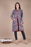 Bagru Hand Block Printed 2-Layer Winter Jacket