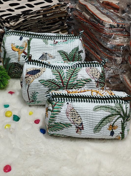 Jungle Special Set of 3 Pouches