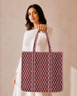 Jaipur Special Tote Bag with Zip