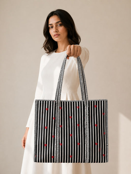 Limited Edition Heart Bag with Zip
