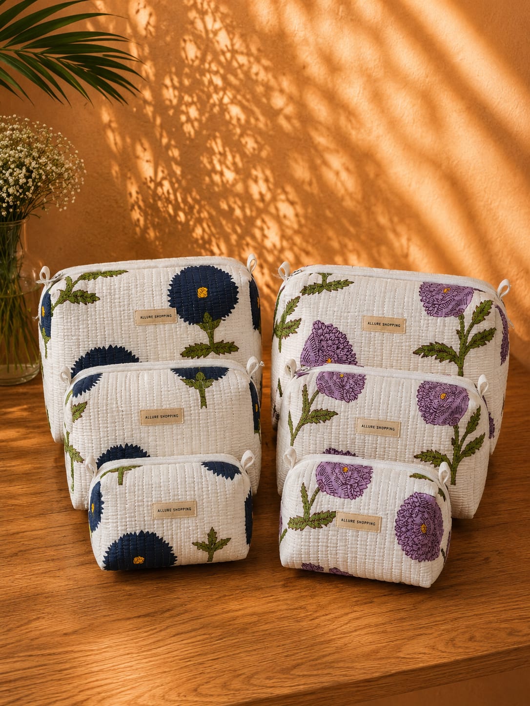 Two of a Kind Set of 2 Pouches