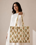 Royal Tote Bag with Zip