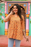 Sunshine Pure Cotton Short Kurti