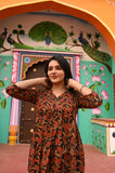 Midnight Muse Pure Cotton Short Kurti