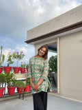 Floral Pure Cotton Short Kurti
