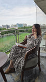 Silver Lining Pure Cotton Dress With Pocket