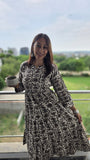 Silver Lining Pure Cotton Dress With Pocket