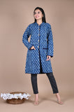 Bagru Hand Block Printed 2-Layer Winter Jacket