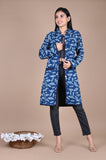 Bagru Hand Block Printed 2-Layer Winter Jacket