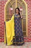 Mor Pankh — Hand-Block Pure Cotton Skirt & Kurti Set