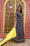 Mor Pankh — Hand-Block Pure Cotton Skirt & Kurti Set