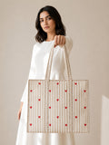 Limited Edition Heartthrob Tote Bag with Zip