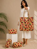 Watermelom Tote Bag with Zip - 16 inches
