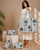 Blossom Bloom Tote Bag with Zip