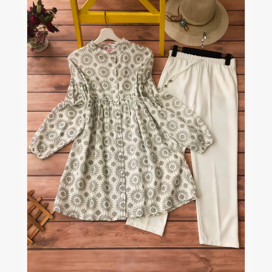 Stylish Kurti, Palazzo Set – Perfect Blend of Comfort and Fashion