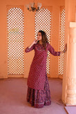 Anaarkali — Hand-Block Pure Cotton Skirt & Kurti Set