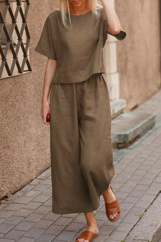 Summer Style Spotlight: Premium Cotton Slub Coord Set