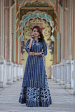 Bindiya — Hand-Block Pure Cotton Skirt & Kurti Set