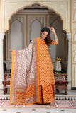 Kesariya — with dupatta