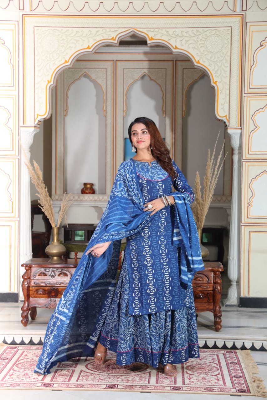 Surmayi — with dupatta