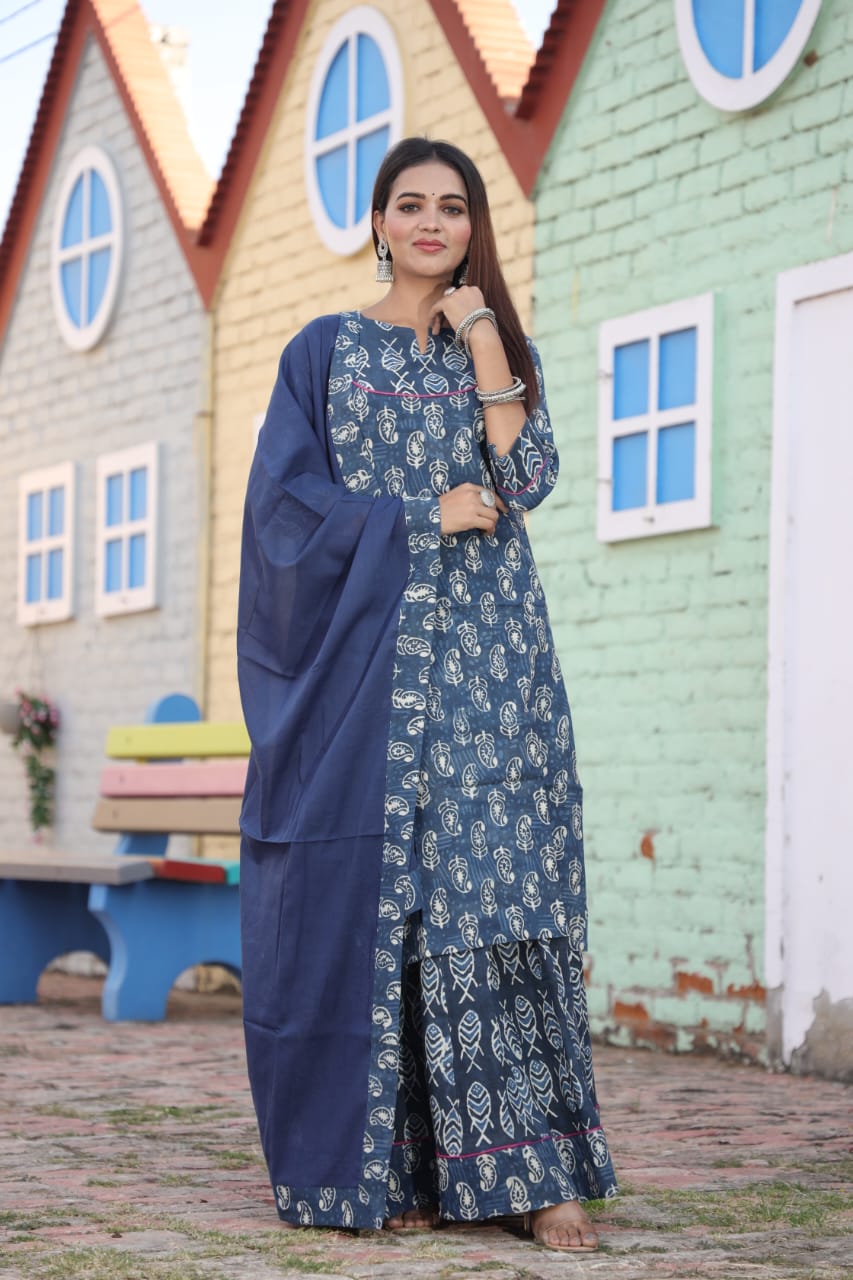 Vrinda — with dupatta