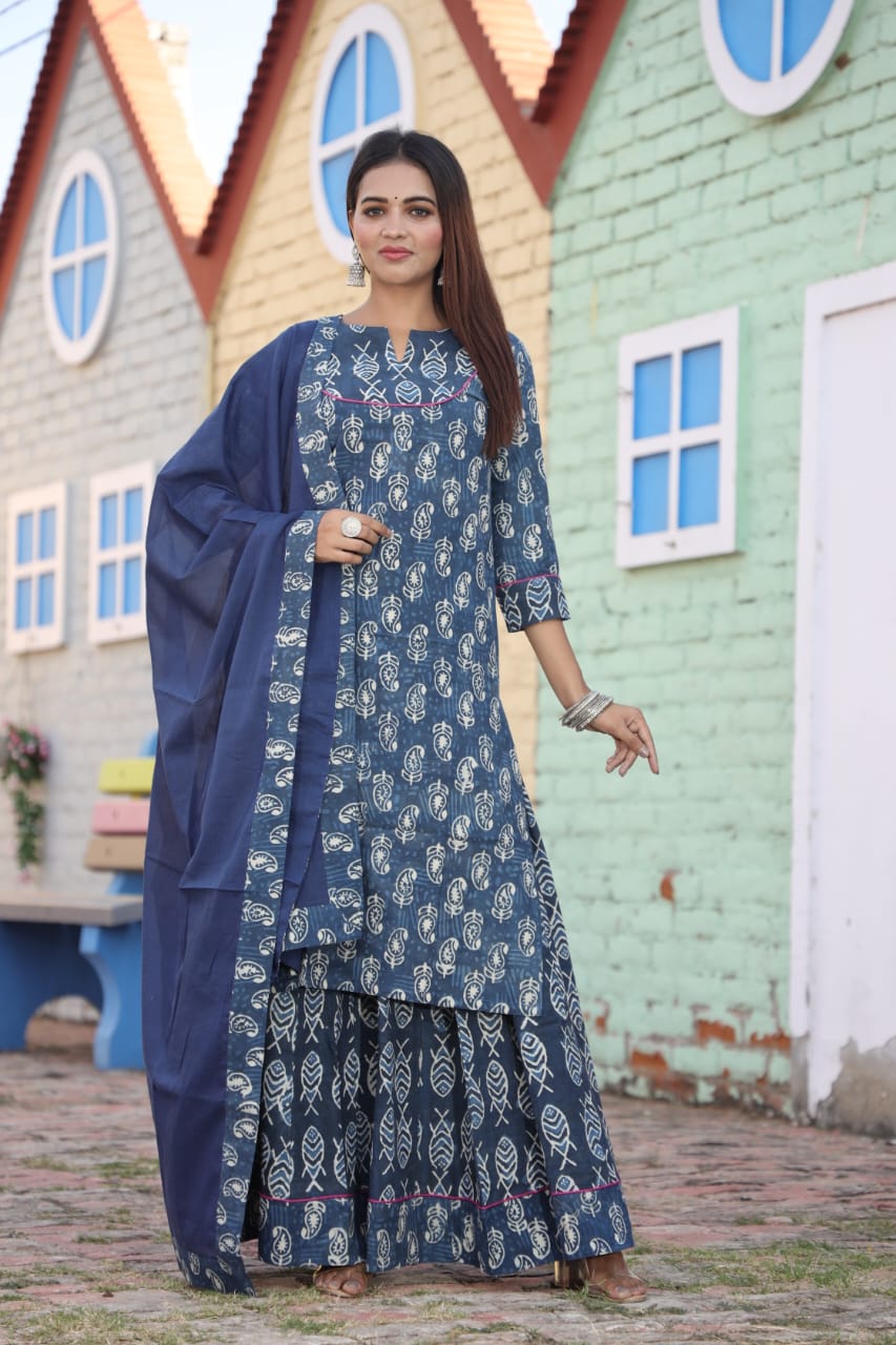 Vrinda — with dupatta