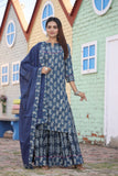 Vrinda — with dupatta