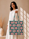 Aesthetic Tote Bag with Zip