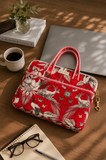 Scarlet Aviary · Quilted Cotton Laptop Sleeve