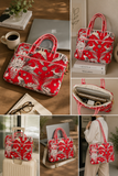 Scarlet Aviary · Quilted Cotton Laptop Sleeve