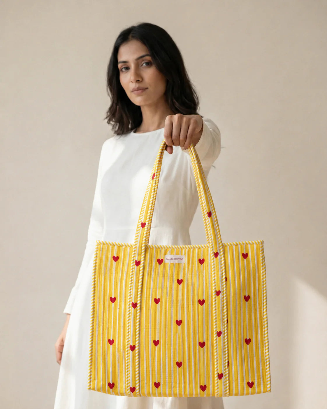 Limited Edition Heartthrob Tote Bag with Zip