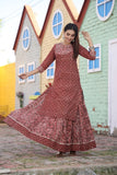 Gulnaar — Hand-Block Pure Cotton Skirt & Kurti Set