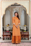 Kesariya — Hand-Block Pure Cotton Skirt & Kurti Set