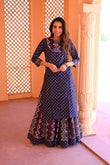 Lehariya — Hand-Block Pure Cotton Skirt & Kurti Set