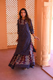 Lehariya — Hand-Block Pure Cotton Skirt & Kurti Set