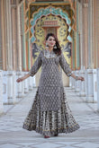 Nazaakat — Hand-Block Pure Cotton Skirt & Kurti Set