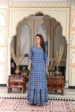 Neelambari — Hand-Block Pure Cotton Skirt & Kurti Set