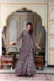 Raat Rani — Hand-Block Pure Cotton Skirt & Kurti Set